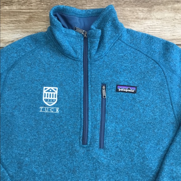 Womens Patagonia Better Sweater Fleece Teal 1/4 Zip Size Medium - Picture 2 of 7